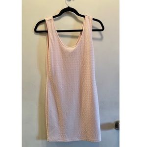 Baby pink fitted dress size M - Forever 21